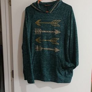 Boho sweatshirt top